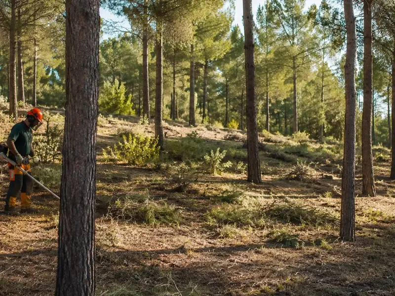 Silvicultura preventiva y prevención de incendios por Garden Solution en Mallorca